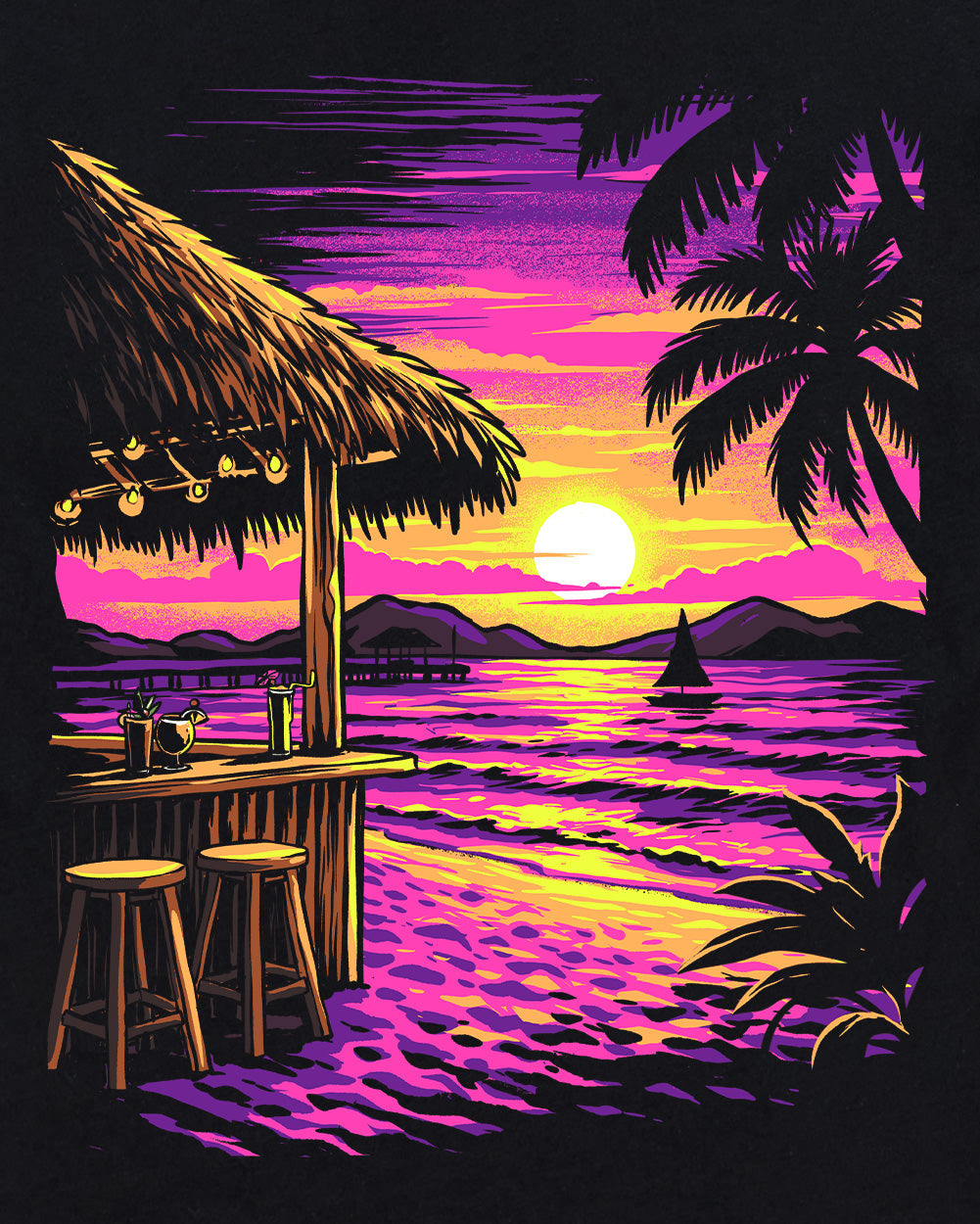 Tropic Sunset Tee