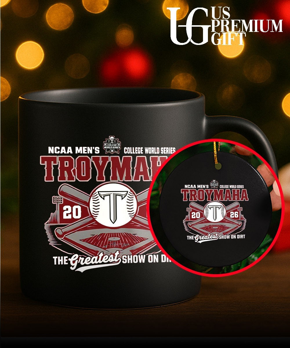 Troy Trojans 2026 NCAA Baseball Men’s College World Series Troymaha shirt