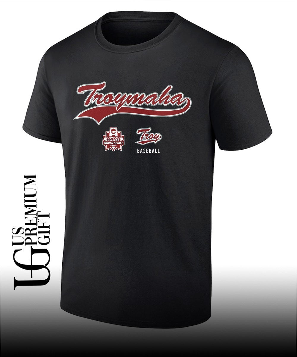 TroyMaha Troy Trojans baseball NCAA College World Series 2026 shirt