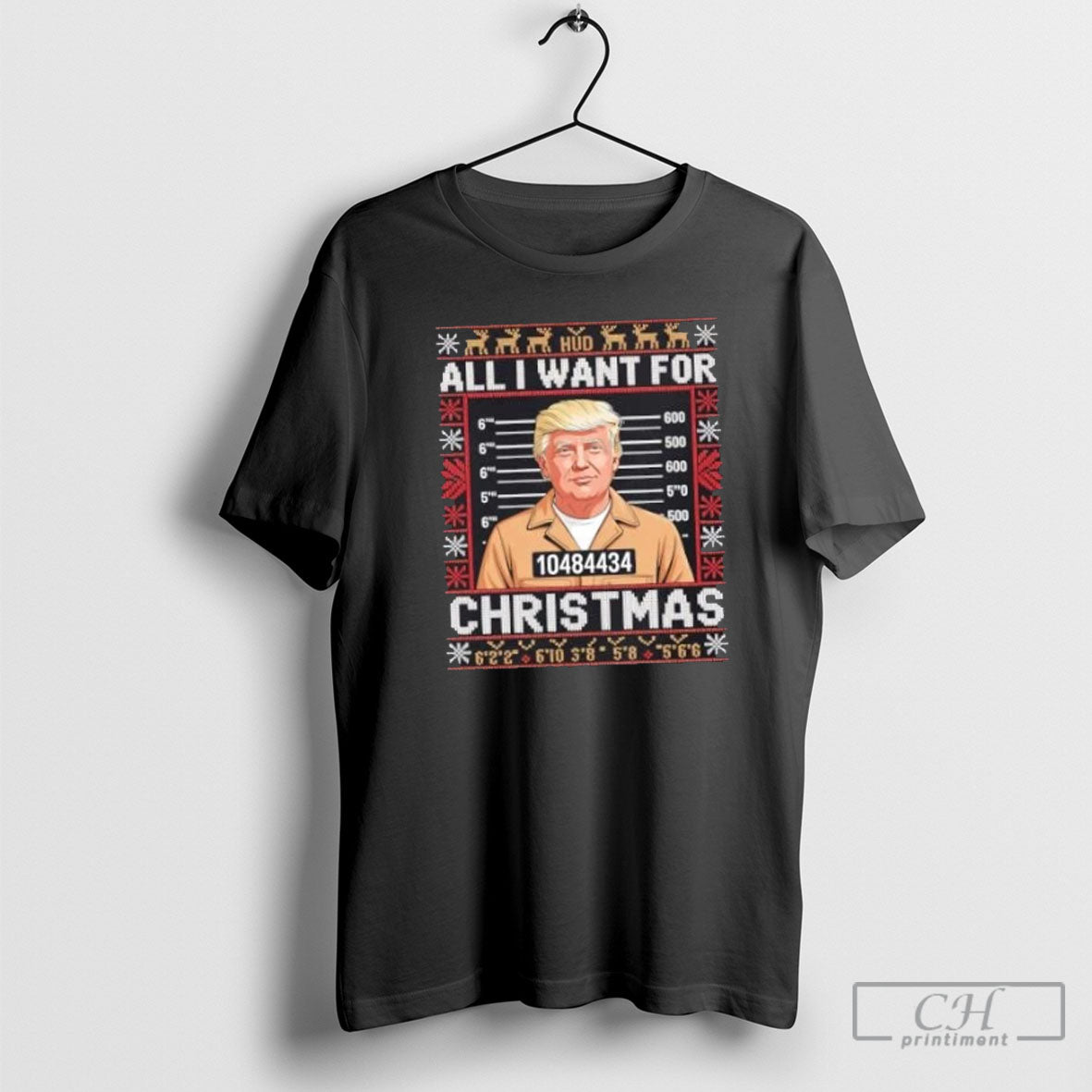 Trump In Prison Ugly Christmas T-Shirts, Hoodie, Sweatshirt | InkRitualCo.com