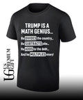 Trump is a Math Genius shirt