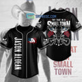Try That In A Small Town Jason Aldean Black Design Baseball Jersey