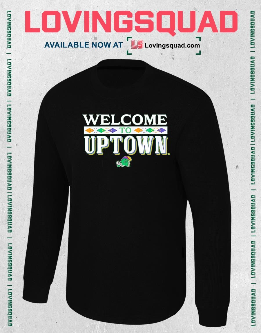 Tulane Green Wave Welcome to Uptown Football NIL T-shirt