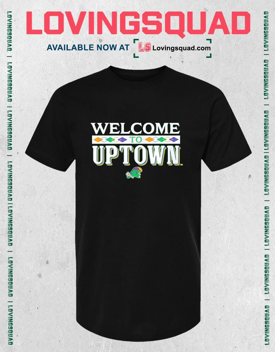 Tulane Green Wave Welcome to Uptown Football NIL T-shirt