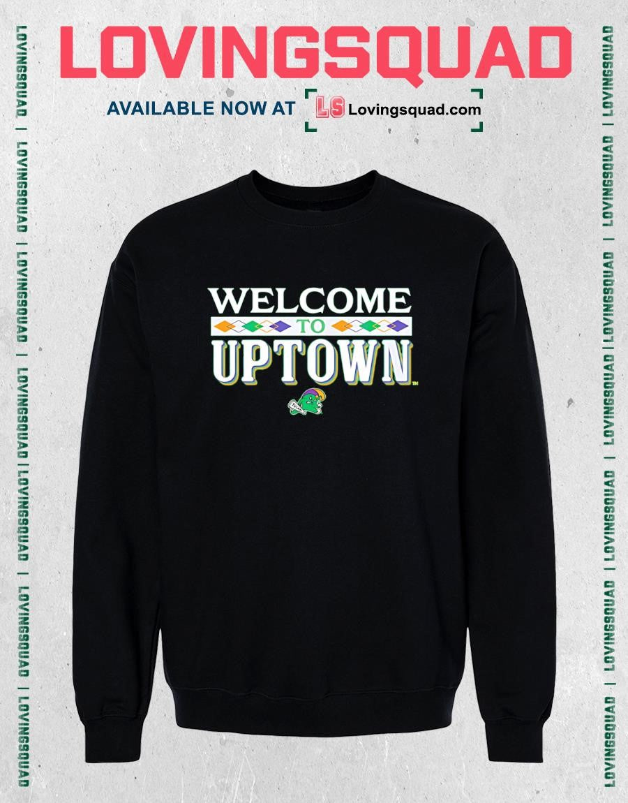Tulane Green Wave Welcome to Uptown Football NIL T-shirt