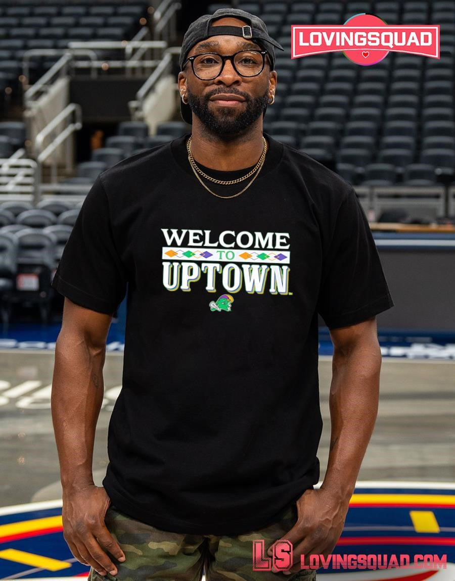 Tulane Green Wave Welcome to Uptown Football NIL T-shirt