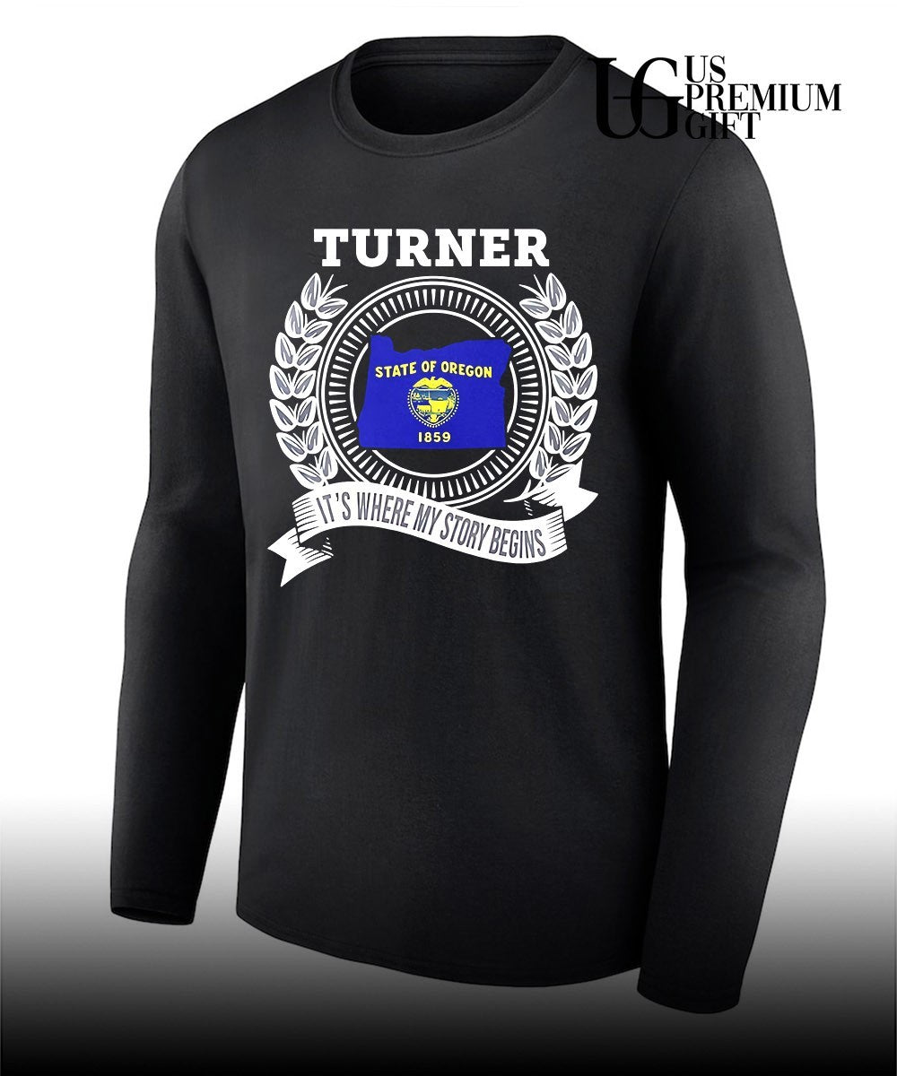 Turner It’s Where My Story Begins State Of Oregon 1859 shirt
