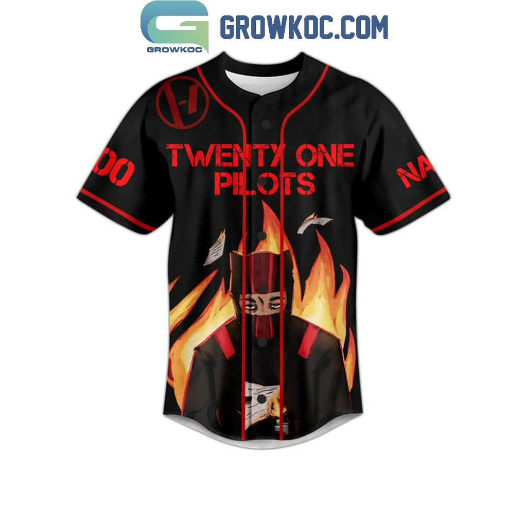 Twenty One Pilots Don’t Hesitate To Maybe Overcompensate Personalized Baseball Jersey