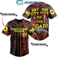 Twenty One Pilots Hey Kid Get Out Of The Road Personalized Baseball Jersey