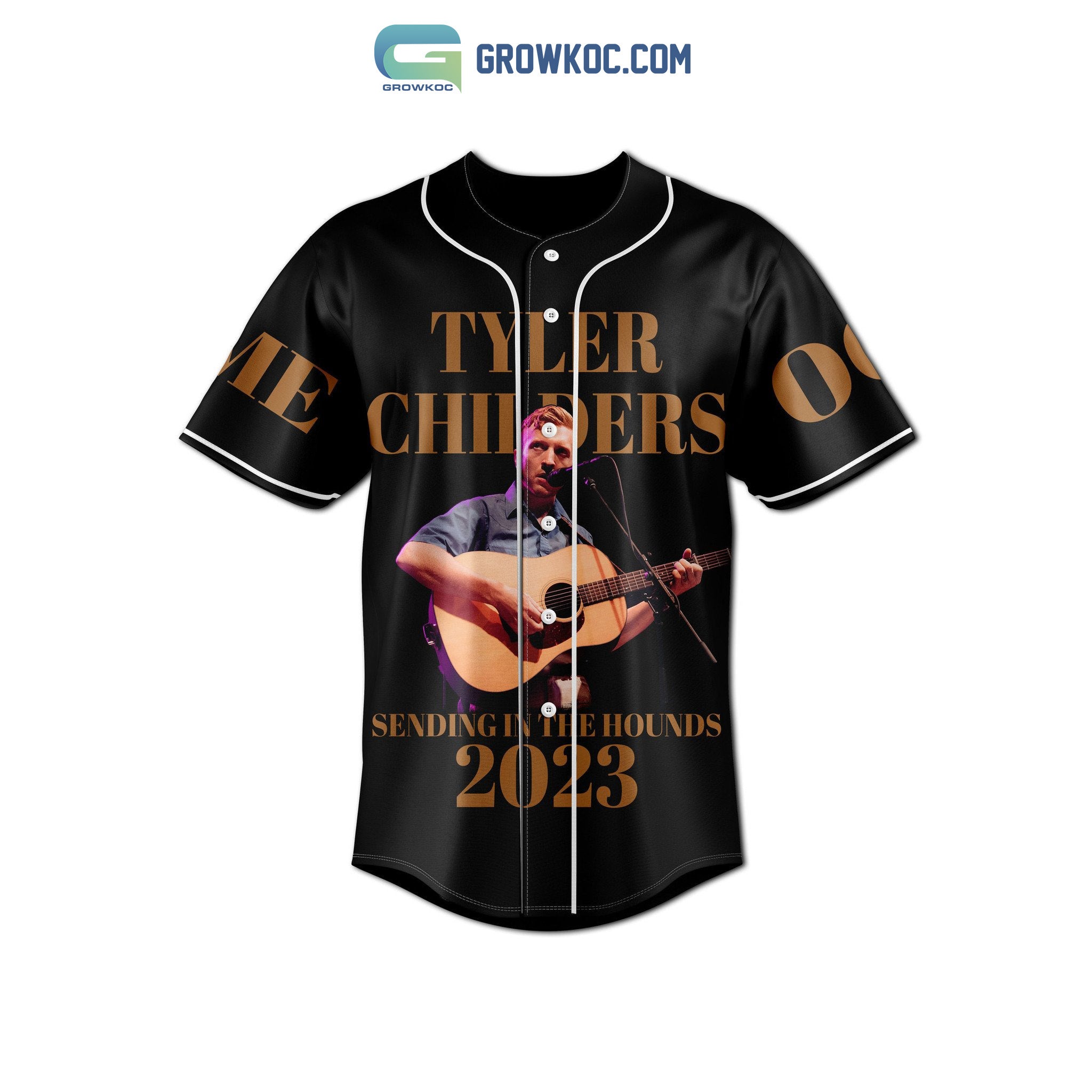 Tyler Childers Sending In The Hounds Tour 2023 Personalized Baseball Jersey