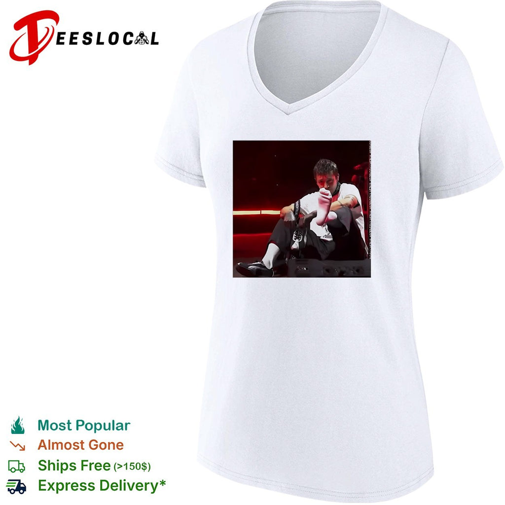 Tyler Joseph Twenty One Pilots show white sox funny shirt