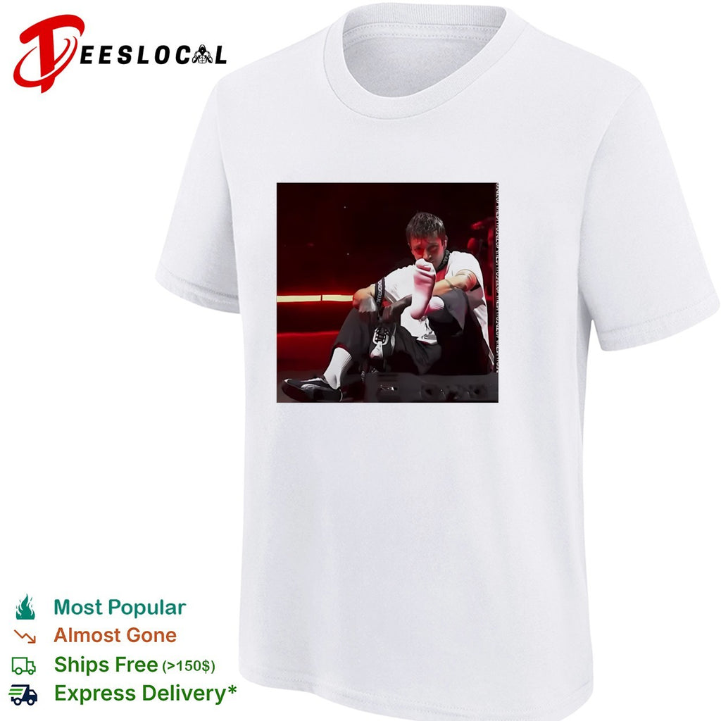 Tyler Joseph Twenty One Pilots show white sox funny shirt