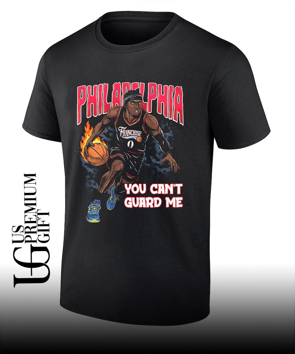 Tyrese Maxey Philadelphia 76ers NBA Franchise You Can’t Guard Me shirt