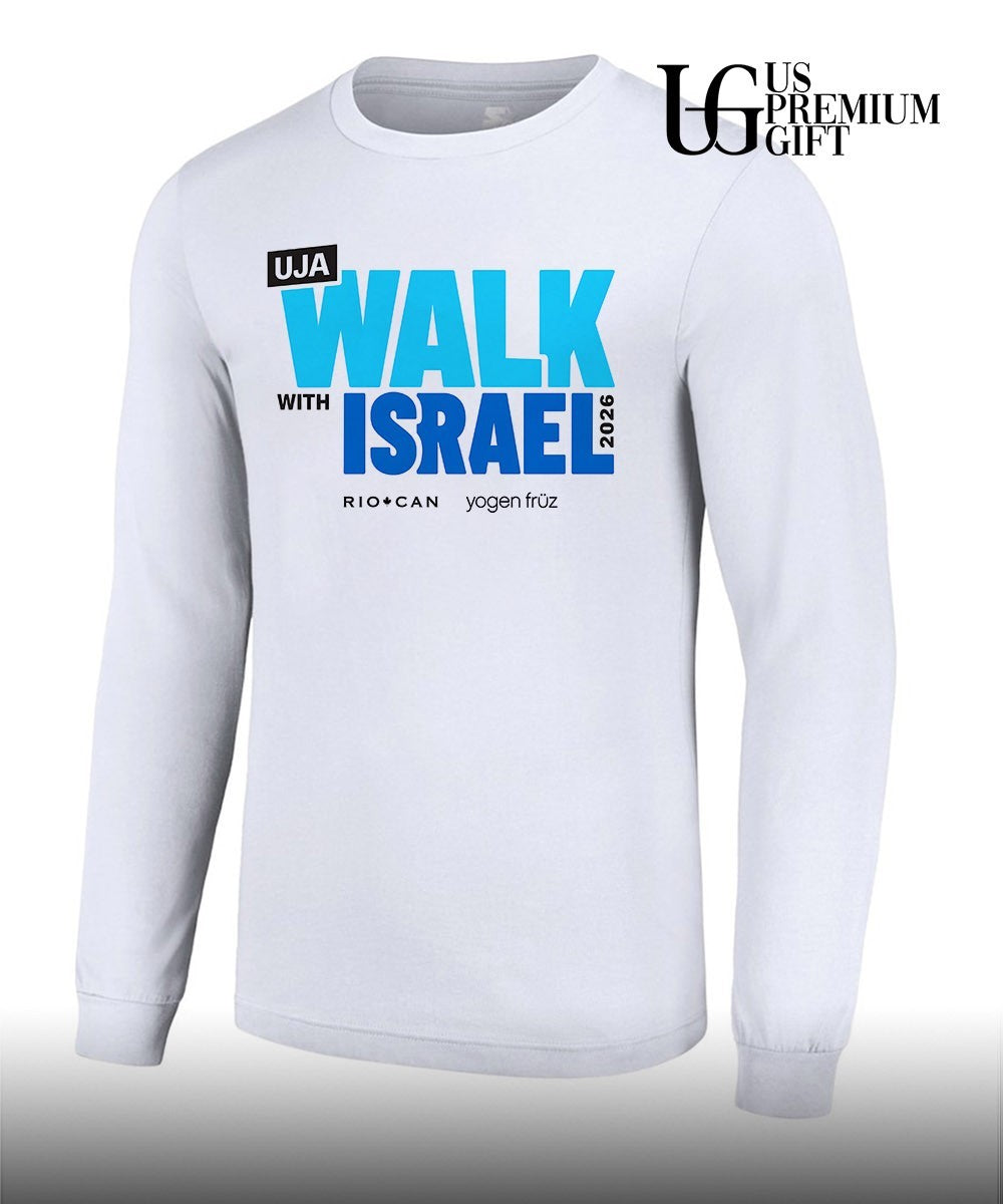 UJA walk with Israel 2026 T-shirt
