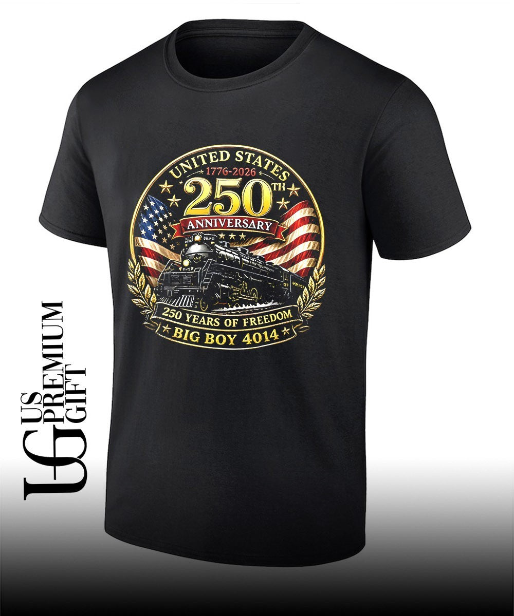 US 250th Anniversary Big Boy 4014 Patriotic 1776-2026 shirt