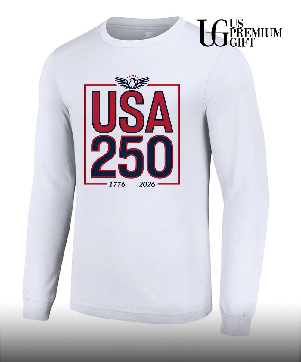 USA 250 Semiquincentennial Anniversary 1776-2026 Patriotic Eagle shirt