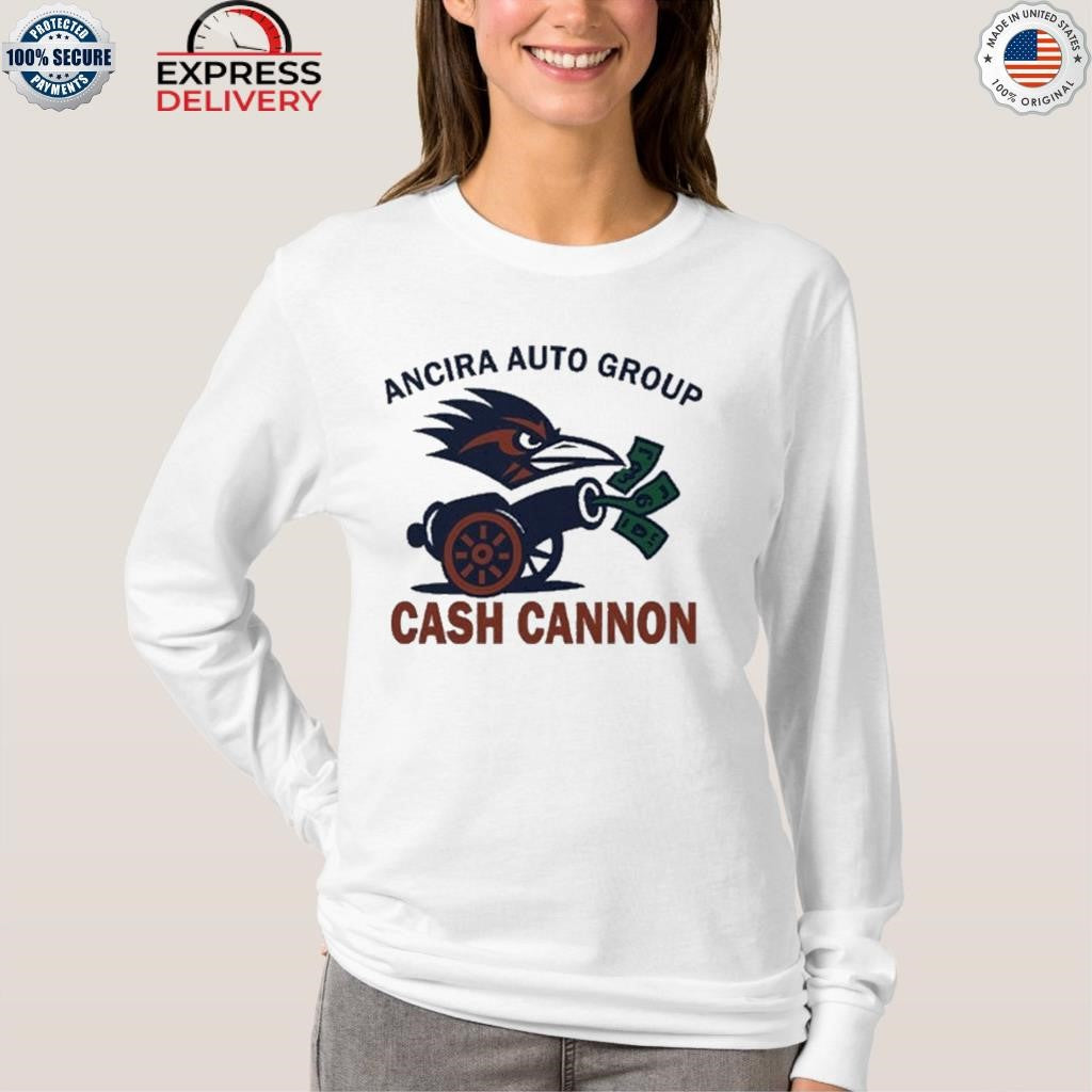 UTSA Roadrunners Ancira Auto Group Cash Cannon Shirt