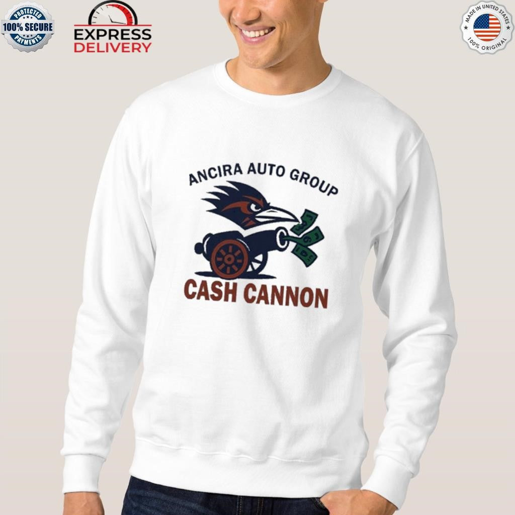 UTSA Roadrunners Ancira Auto Group Cash Cannon Shirt