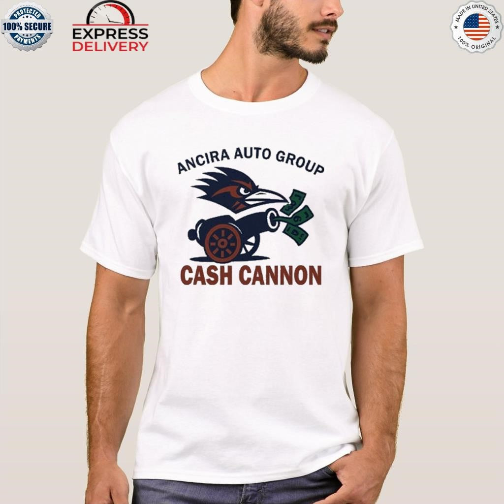 UTSA Roadrunners Ancira Auto Group Cash Cannon Shirt