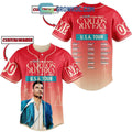 Un Tour A Todas Partes Carlos Rivera USA Tour 2023 Personalized Baseball Jersey