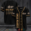 Uncle Nearest black Baseball shirt