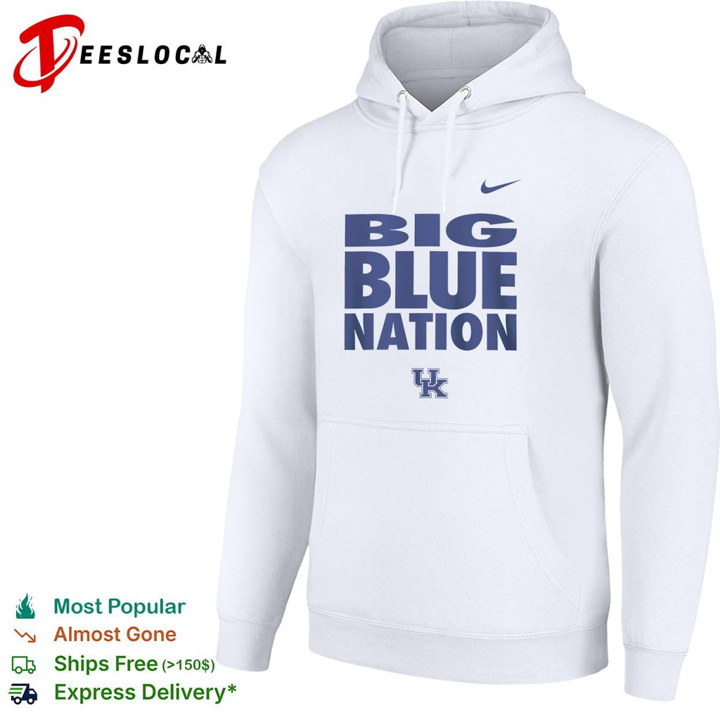 University of Kentucky Big Blue Nation logo shirt