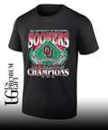 University of Oklahoma Sooners NCAA Division I Baseball 3X National Champions shirt