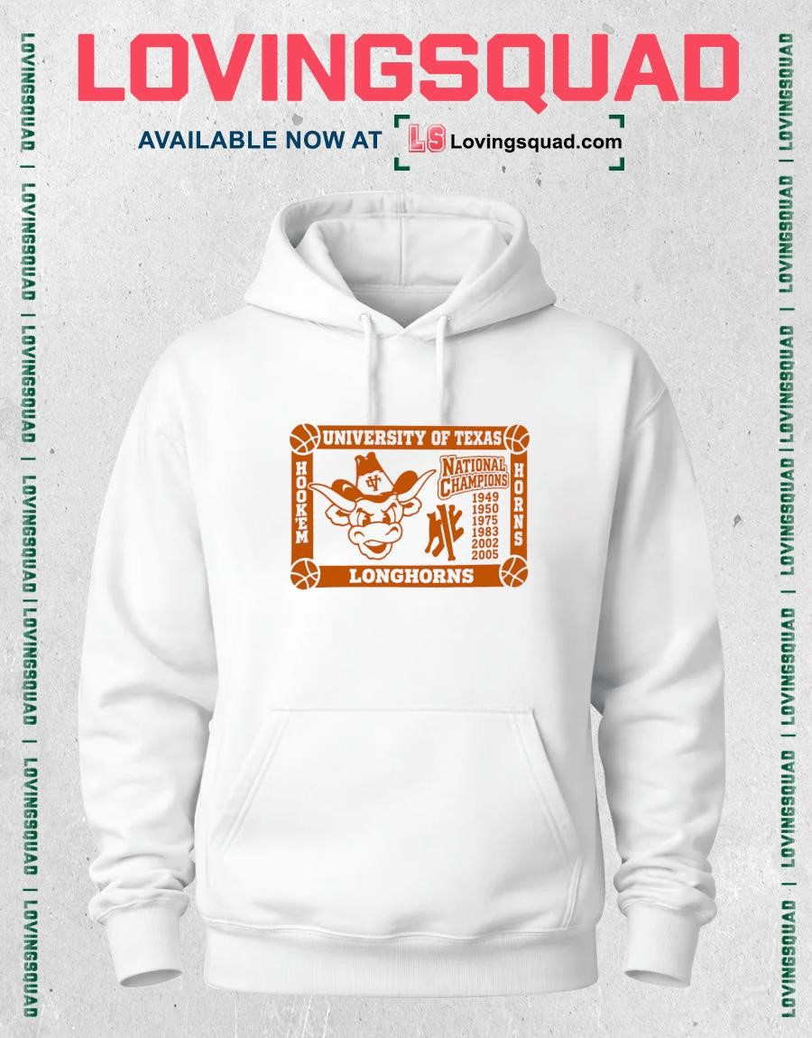University of Texas Longhorns National Champions Hook’em Horns T-shirt