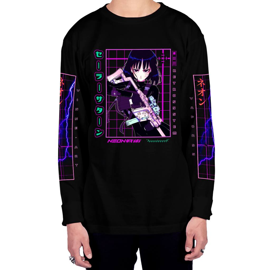 Sailor Saturn Long Sleeve Tee