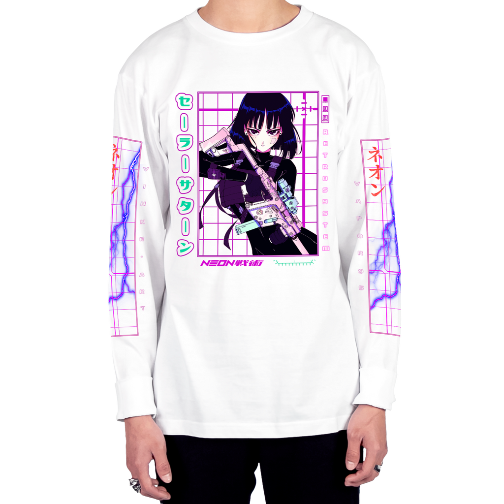 Sailor Saturn Long Sleeve Tee