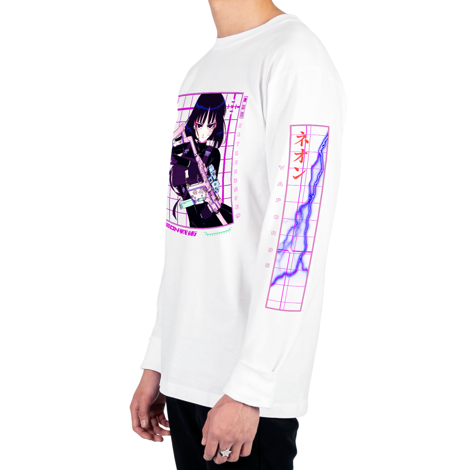 Sailor Saturn Long Sleeve Tee