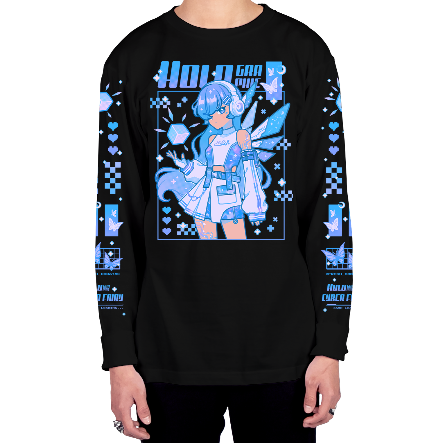Cyber Fairy Long Sleeve Tee