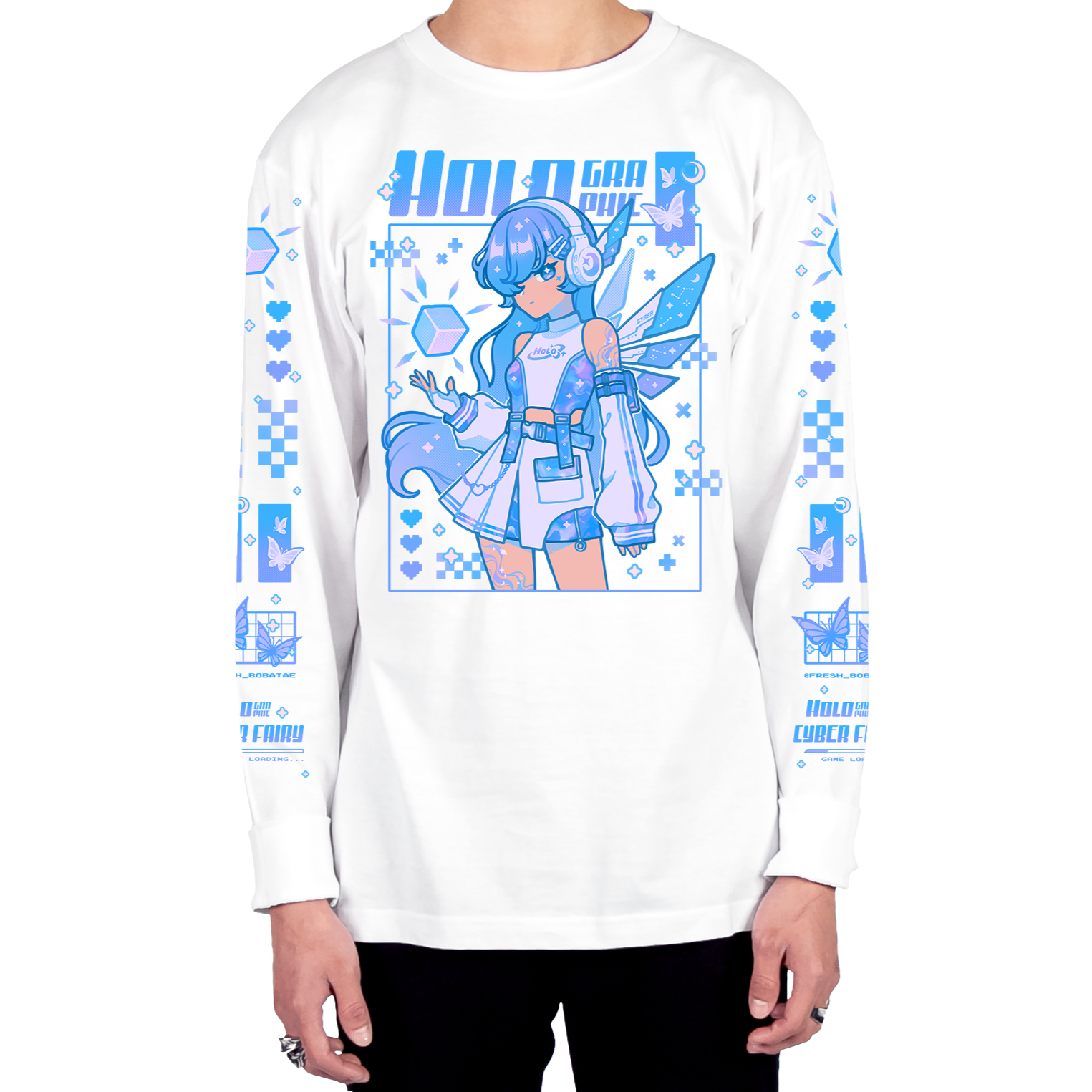 Cyber Fairy Long Sleeve Tee