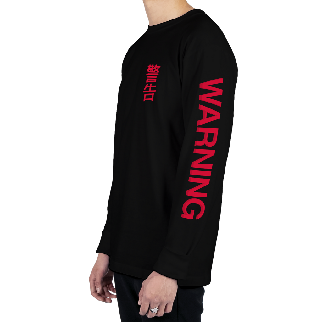 Warning Long Sleeve Tee