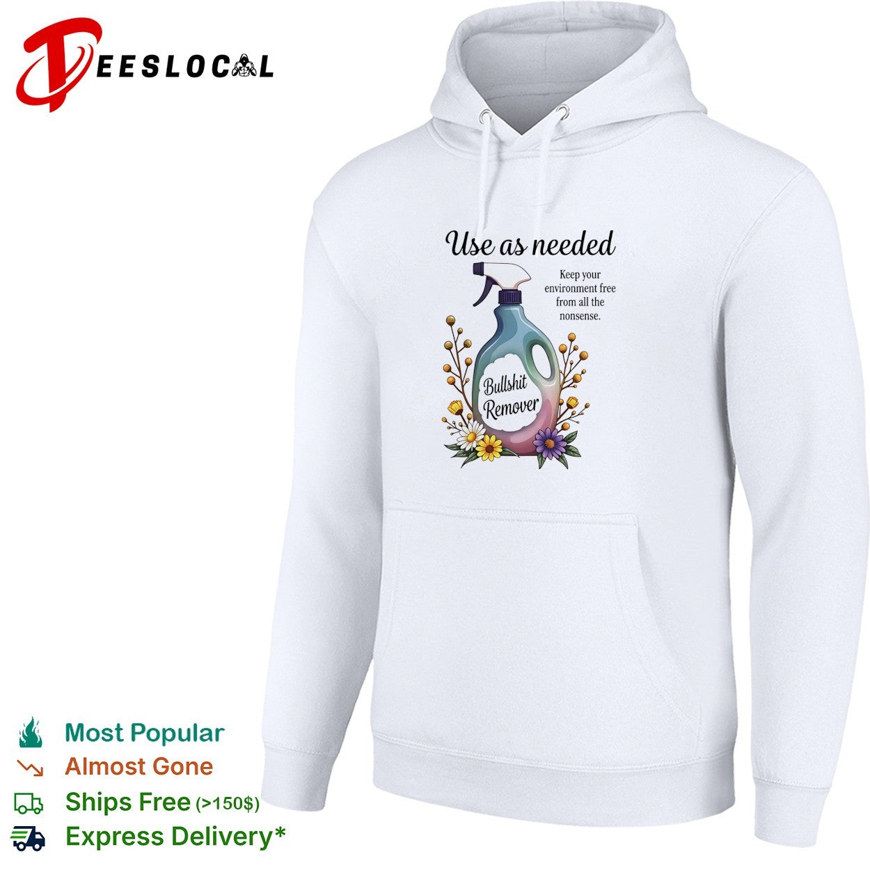 Use as needed bullshit remover keep your environment free from all the nonsense shirt