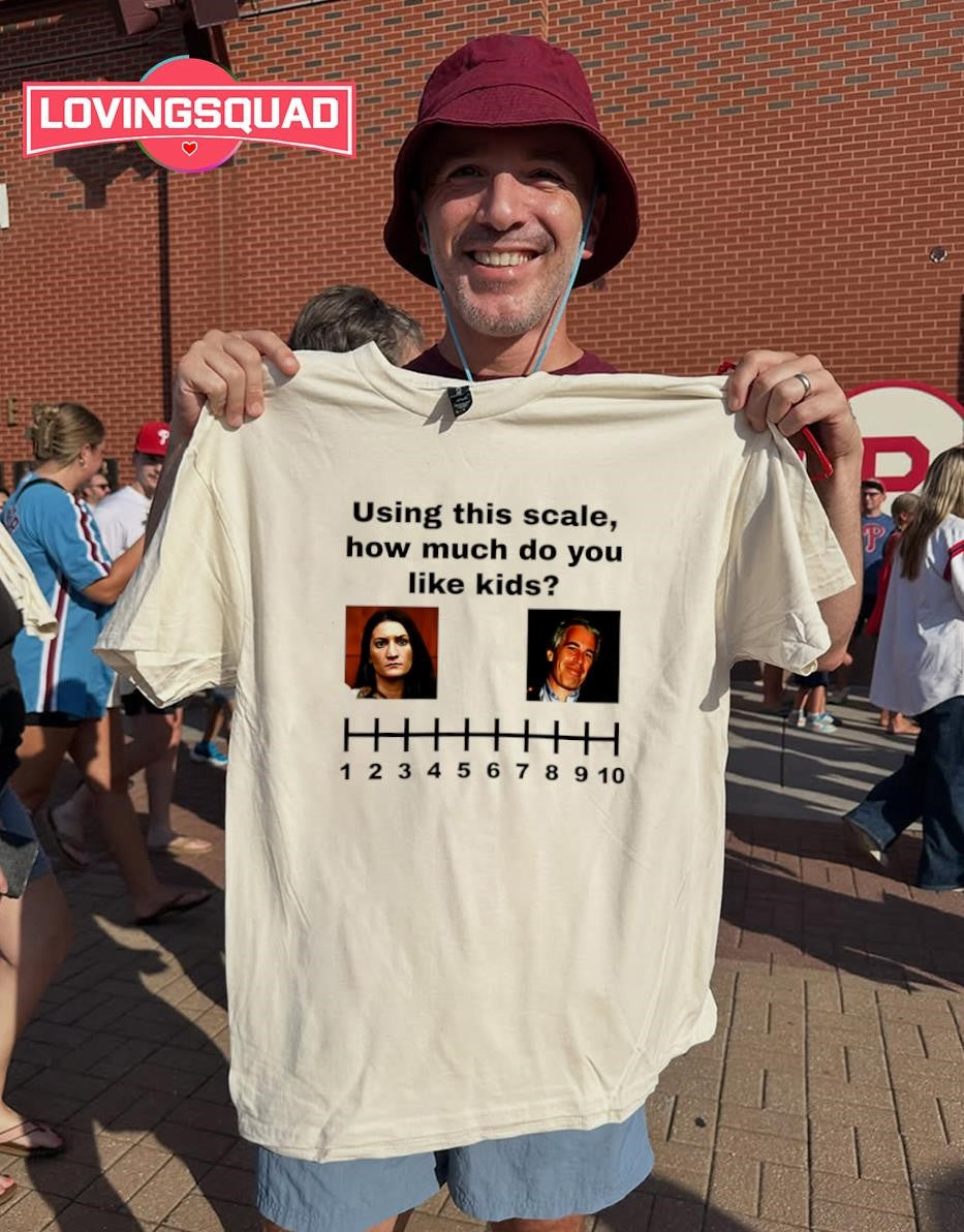 Using This Scale How Much Do You Like Kids Meme T-shirt