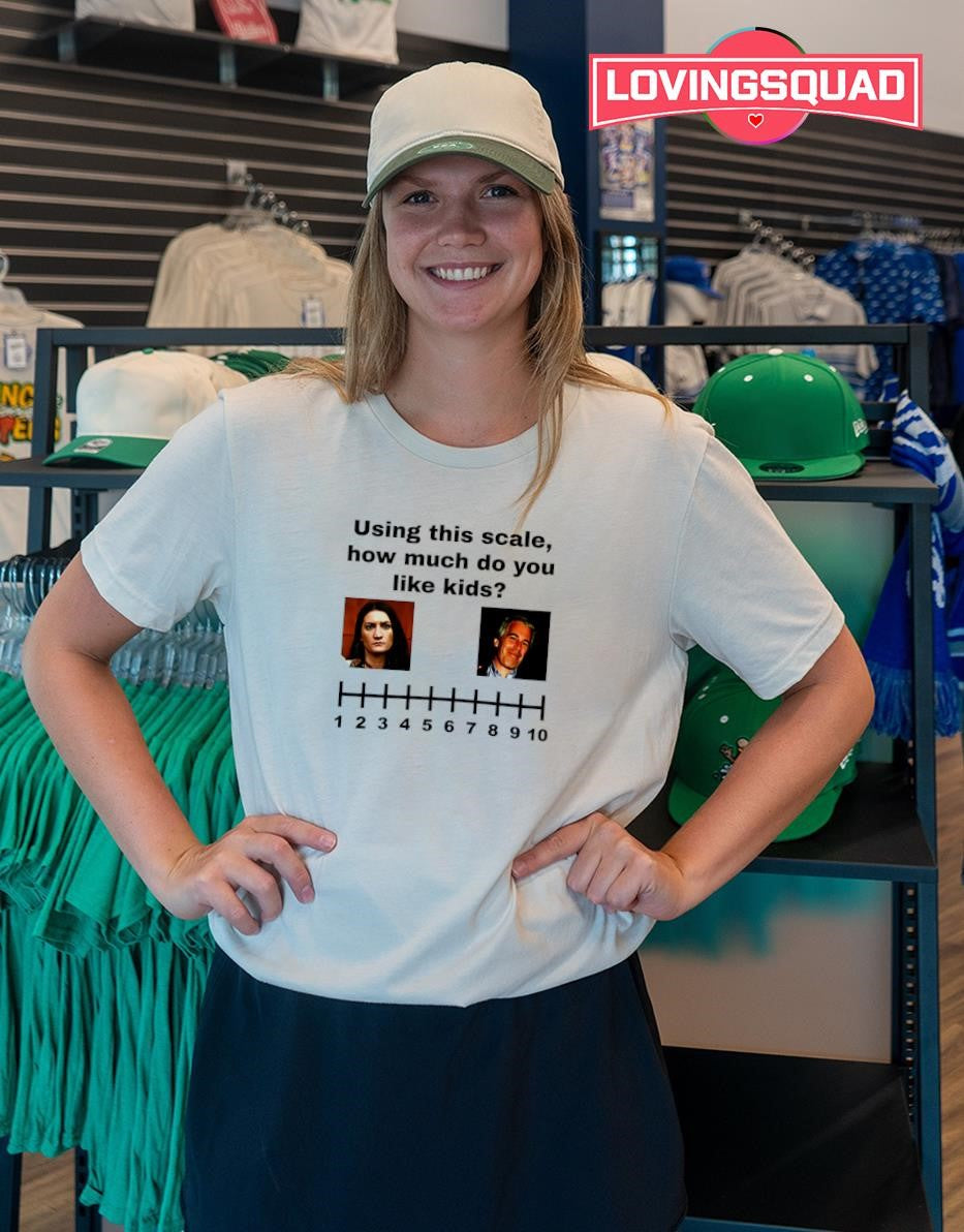 Using This Scale How Much Do You Like Kids Meme T-shirt