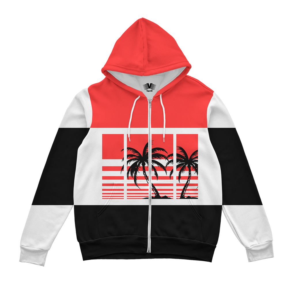 Team Aesthetic Zip Up Hoodie
