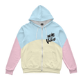 Pastel Escape Zip Up Hoodie