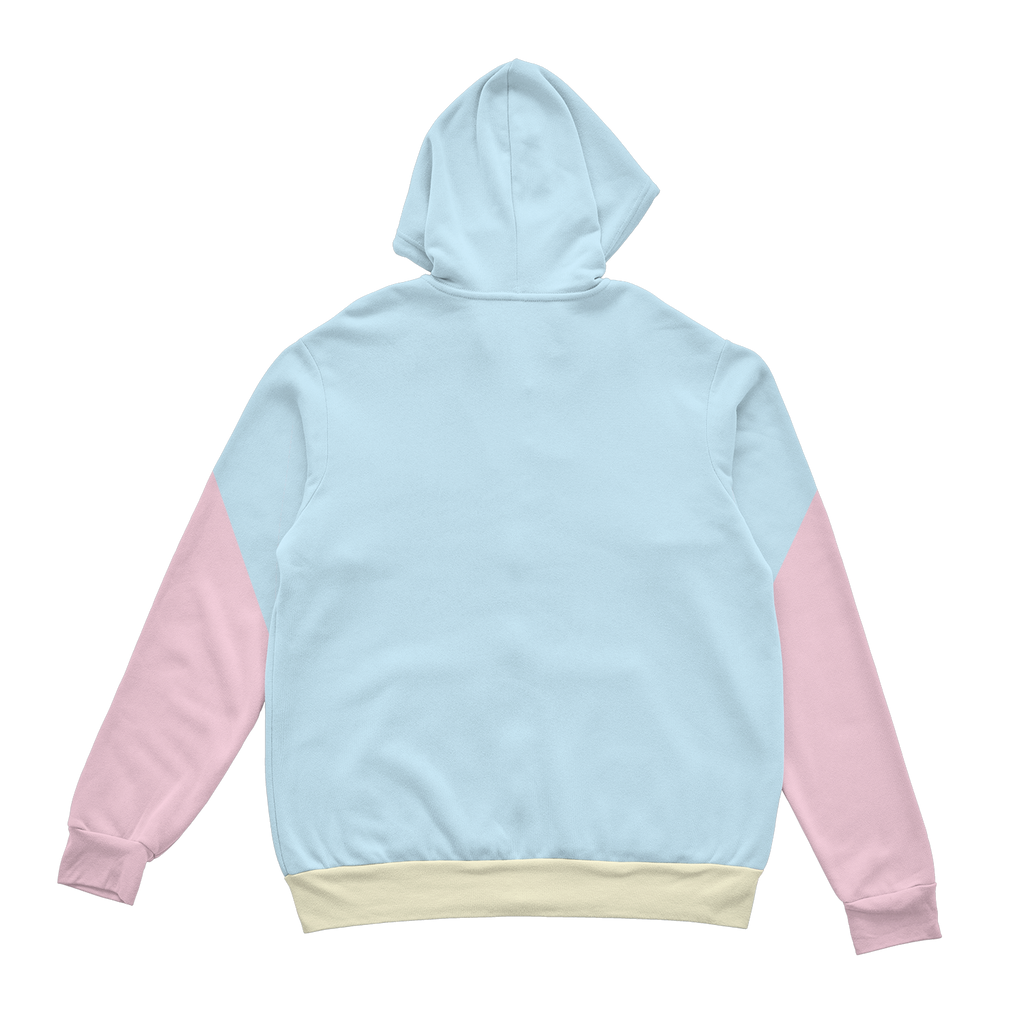Pastel Escape Zip Up Hoodie