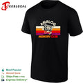 VHS tape running analog memory club shirt