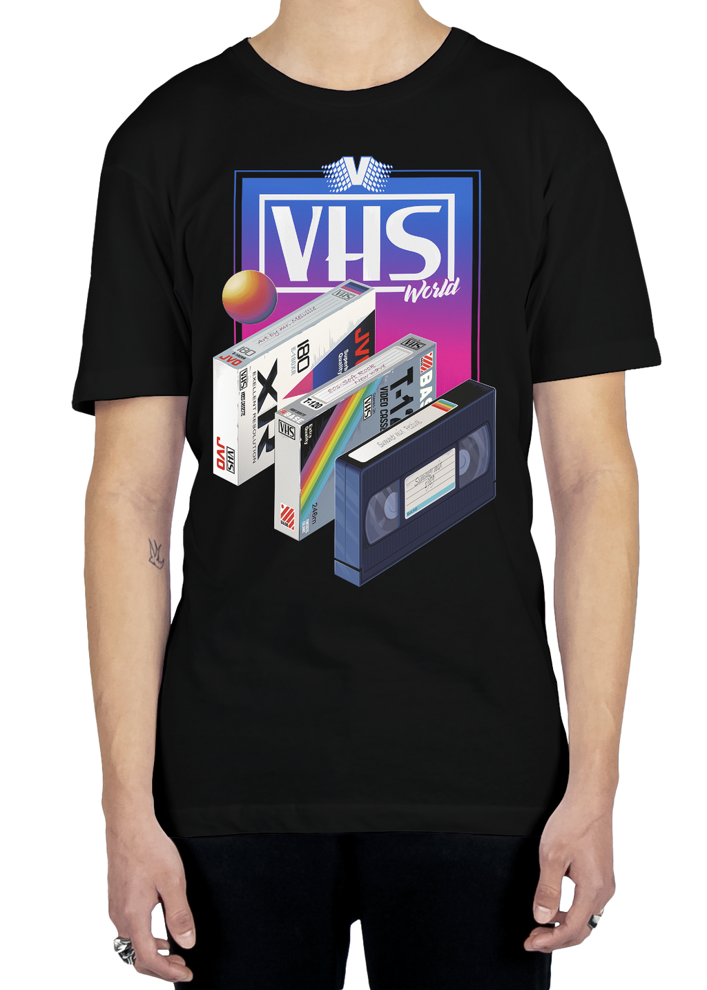 VHS World Tee