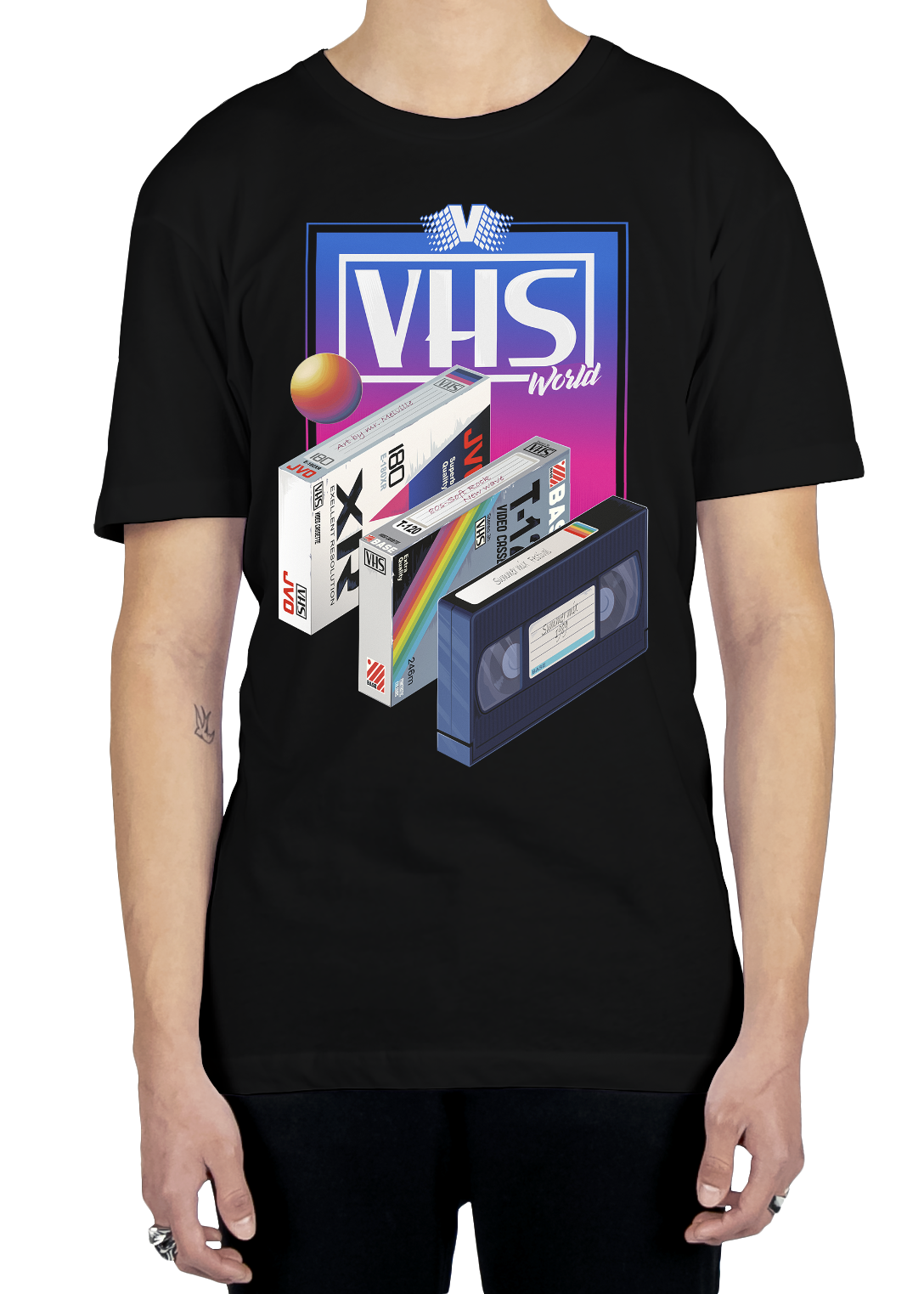 VHS World Tee