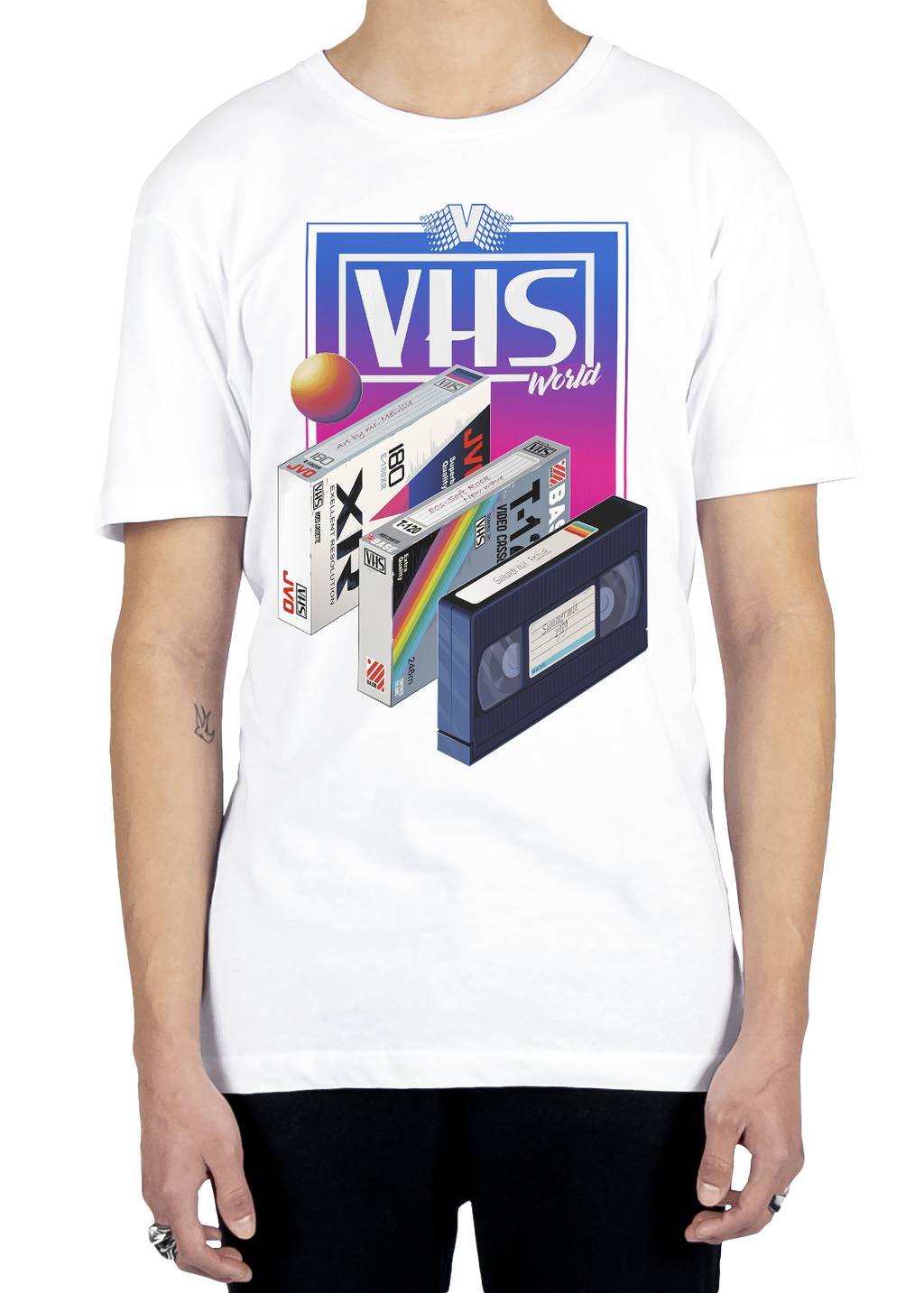 VHS World Tee