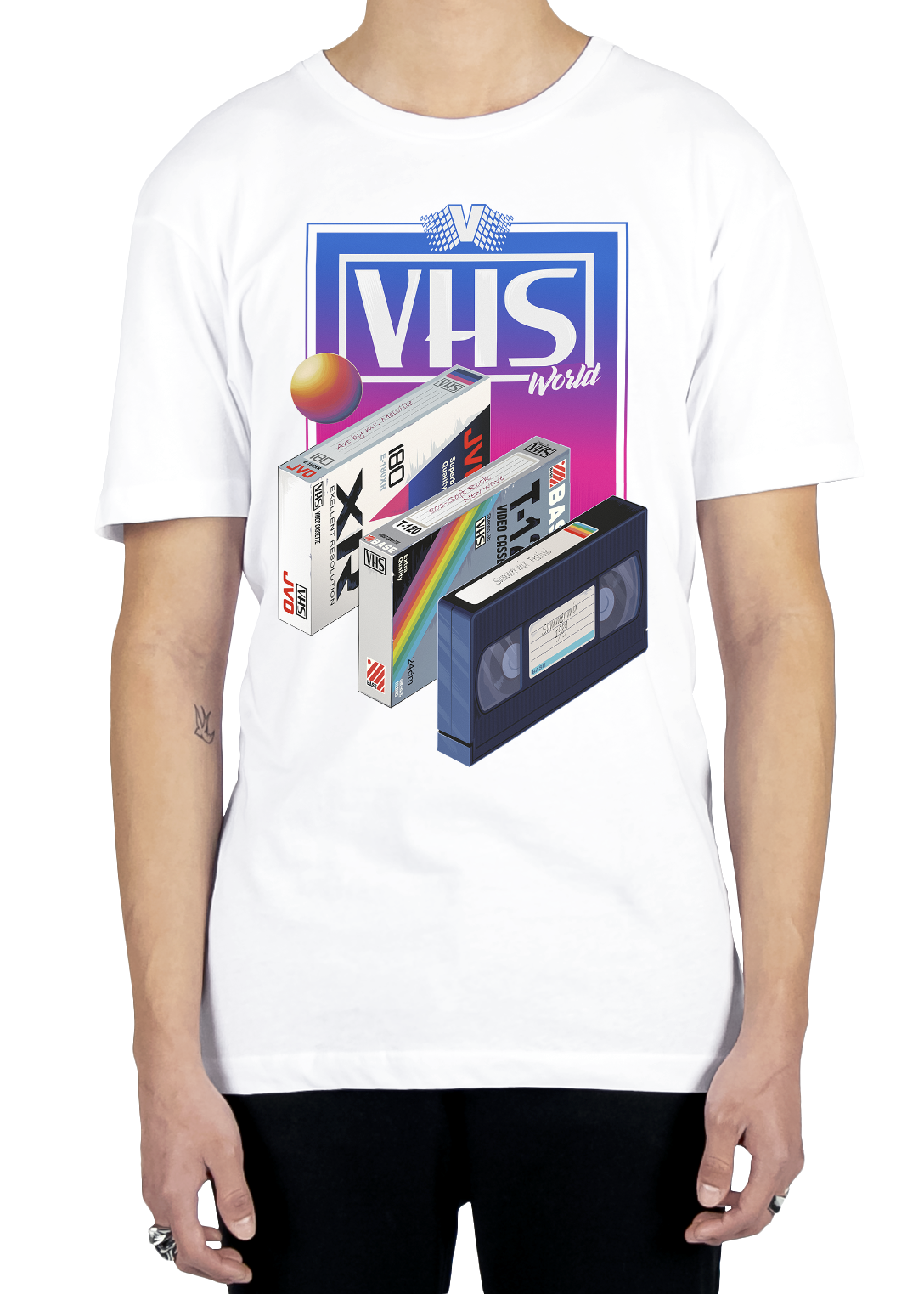 VHS World Tee