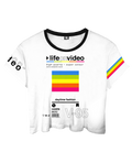 Life On Video Crop Top