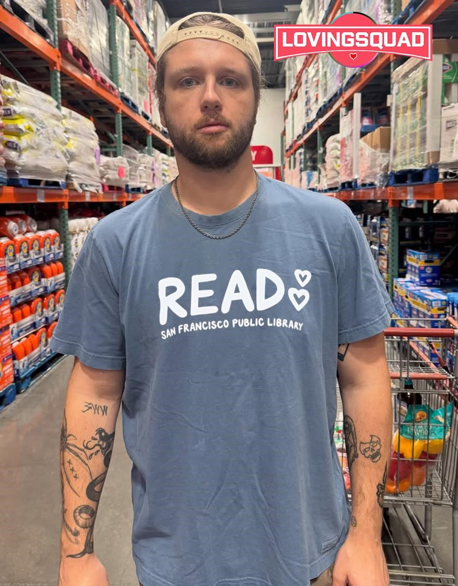 Valkyries Read San Francisco Public Library T-shirt
