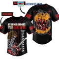 Van Halen Running With The Devil Personalized Baseball Jersey