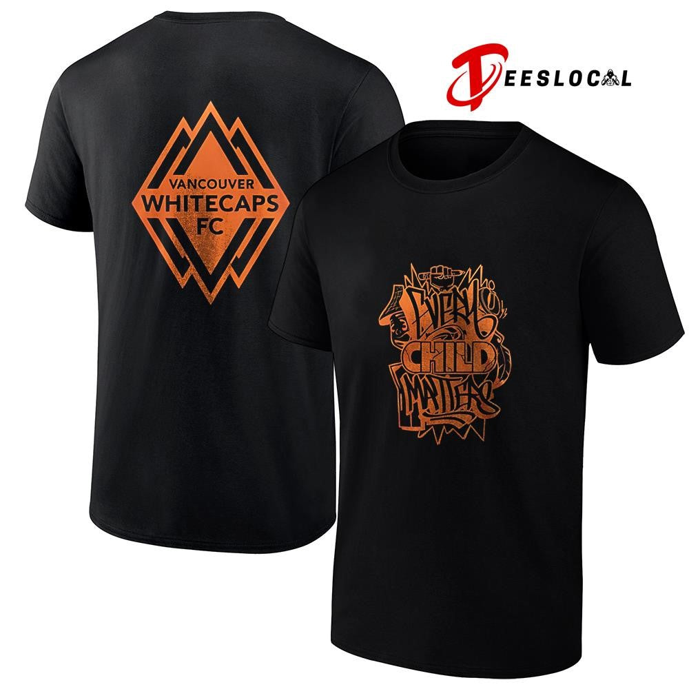 Vancouver Whitecaps FC every child matters logo shirt