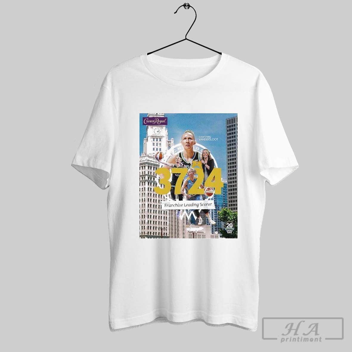 Vandersloot Chicago Sky Reach 3724 Franchise Leading Scorer Wnba T Shirts Hoodie, Sweatshirt | InkRitualCo.com